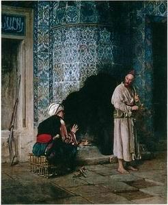 unknow artist Arab or Arabic people and life. Orientalism oil paintings 27 Germany oil painting art